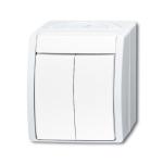 Ocean trykkontakt markise ip44 hvid