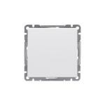 Afbryder krydsning (semi-komplet) 2sl 16a 1m hvid