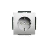 Stikkontakt enkelt 16a 1m stål