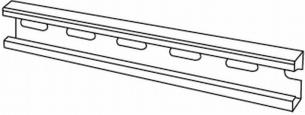 Wibe - Schneider Electric Montageskinne 40 fzv 0,27m