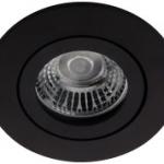 25w sort alu gu10 spot easy downlight
