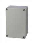 Kasse euronord 82x77x57 aluminium grå