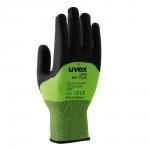 Uvex C500 wet plus, Sort, Grøn, Voksen, Voksen, Unisex, 1 stk, Polyethylen, Viskose, Polyamid, Glasfiber