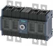 Siemens afbryder med lastafbryder, 4-polet, 100 A, 4 vekslerkontakter, 690 V/AC, 3KD30400NE200, 4P, IP00, 168 mm, 148 mm, 169 mm, 85 mm