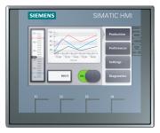 Hmi ktp400 basic,key & touch farve 4