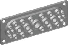 Membran Flange 25x5-26mm M.bolt