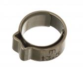 Galv øreklemme med 1øre+ring 15-17.3mm