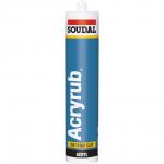 Acrylfugemasse frostsikker grå 310 ml acryrub