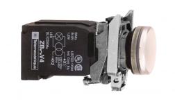 Lampe komplet hvid 440-460vac med led