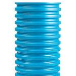 Wavin 315 x 5900 mm PVC-opføringsrør med muffe, blå