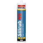 Silirub ns sanitets og bygge silicone hvid 310 ml