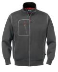 Kansas CODE Jakke M Sweatshirt 110169 - Mørkegrå / 3XL | Sweatshirt | Herre | OEKO-TEX