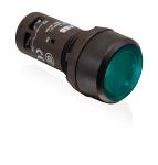 Kompakt lavt lampe kiptryk grøn 1 slutte cp2-11g-10