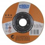 Premium skrubskive 125x4x22,23 a36n-bfx