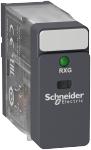 Rxg stikbensrelæ med led 1 c/o 10a og 24vdc