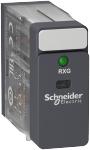 Rxg stikbensrelæ med led 2 c/o 5a og 24vac