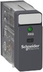 Rxg stikbensrelæ med led 2 c/o 5a og 24vdc
