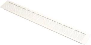 hvid - alu 500x100mm luftrist fresh