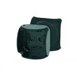 Hensel KF 0400 C, Polykarbonat (PC), Sort, IP66, IP67, IP69, 104 mm, 70 mm, 104 mm