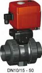 Kuglehane 127 230v pvc-u/fkm d32/dn25
