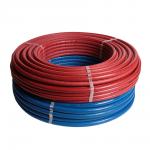 Henco alupex-rør ø26 x 3,0 mm x 25 m med 10 mm blå isolering