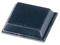 Produktfødder bumpon sort sj5008 12,7mm x 3.1mm