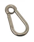 Syrefast karabinhage med rundkovs 12x140mm