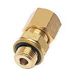 Lige union udv bspp gevind - ød : 8mm - g1/8 0101