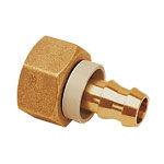 Push-on fitting med indv omløber - ød : 10mm - ød1 : 9,5mm - ød2 : 16mm 0132