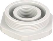 JACOB Reduktion med sekskant udvendig gevind M25 indvendig gevind M12 polyamid lysegrå RAL 7035