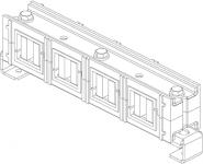 Skinneholder komplet s2000/s2000hd