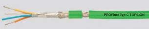 Buskabel torsion profinet skærmet 2x2x0,75 mm