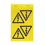 Mærker symbol-p 25x25x25 b/dr