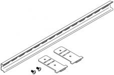 Din-komponentindsats komplet gri3dins