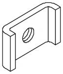 Møtrikstykke for s225