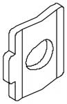 Spændstykke for s225