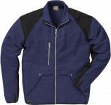 Fleece jakke prkn blå/sort 3xl
