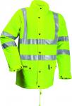 Regnjakke vinter flammehæmmende hi-viz gul str m