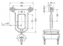 Medbringervogn for fladkabel plast