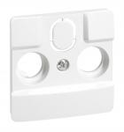 Niloe cover adapter tv2 3 holes white