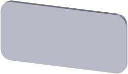 Siemens identifikationsetiket, selvklæbende, firkantet (L x B) 27 mm x 12,5 mm uden etiket sølv SIRIUS ACT 3SU1900-0A (3SU1900-0AC81-0AA0)