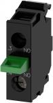Kontaktmodul med 1 kontakt element 1no skrue terminal 3su1400-2aa10-1ba0