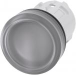 Indikatorlys 22mm rund plastik farve, klar