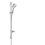 Hansgrohe Raindance Select E 120 3jet brusersæt 90 cm og sæbeskål - Krom