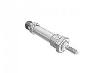 Iso cylinder ø20-0025 dobbelt virkende