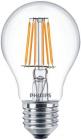 Philips LED Filement 7,5w 827 E27 (806 lumen ra>80) ikke dæmpbar (7,5w=60w glødepære)