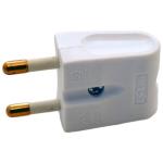 hvid e-line flad j u stikprop