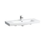 porceln hvid hanehul med 1000x420mm hndvask pro-n laufen