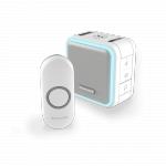 Dc515n trådløs dørklokke kit 150m halo 6 toner hvid