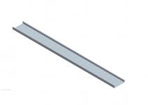 Kabelbakke kb184 perf 60hx100x1mm zinc+ 3m
